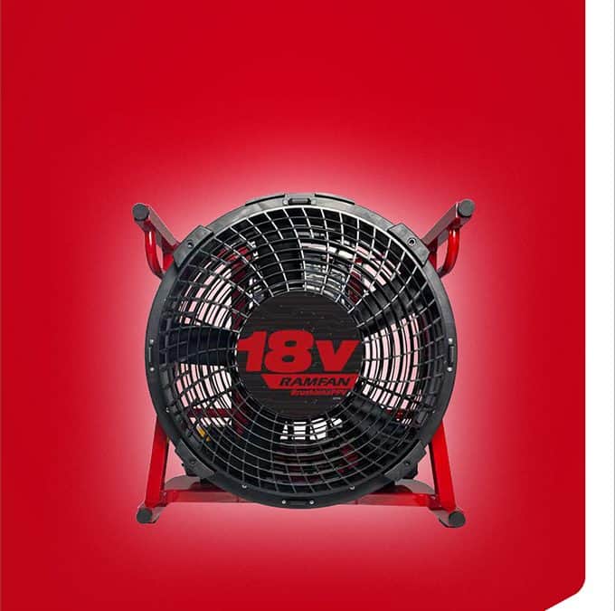 Dönges RAMFAN 18V Akkulüfter
