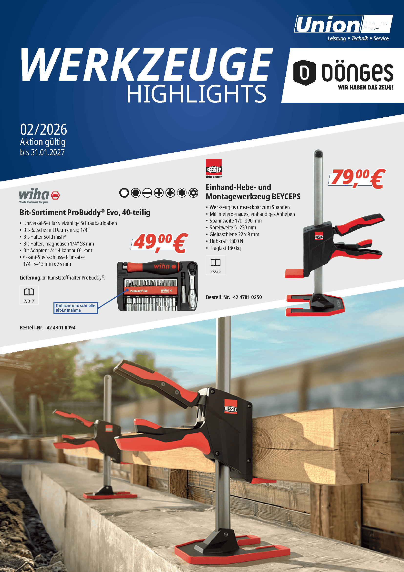 Dönges Werkzeuge Highlights 2/2026