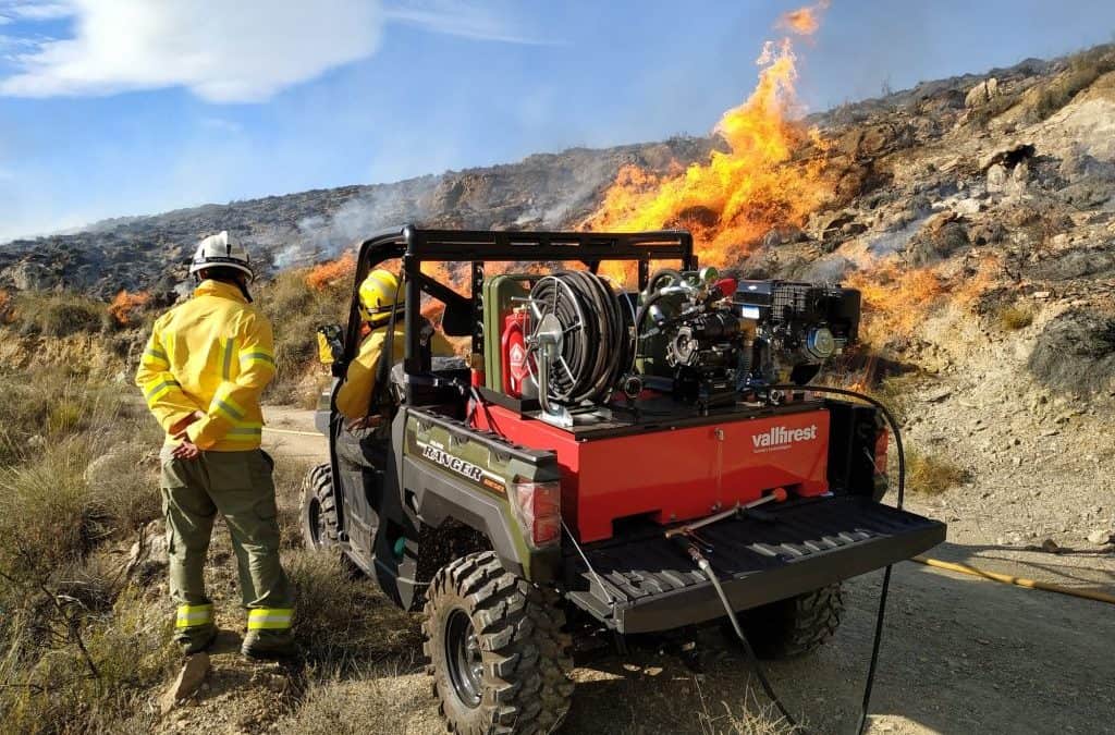 Skid Units: Optimaler Erstangriff bei Waldbränden