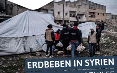 Erdbeben in Syrien: 15.000 Euro Nothilfe