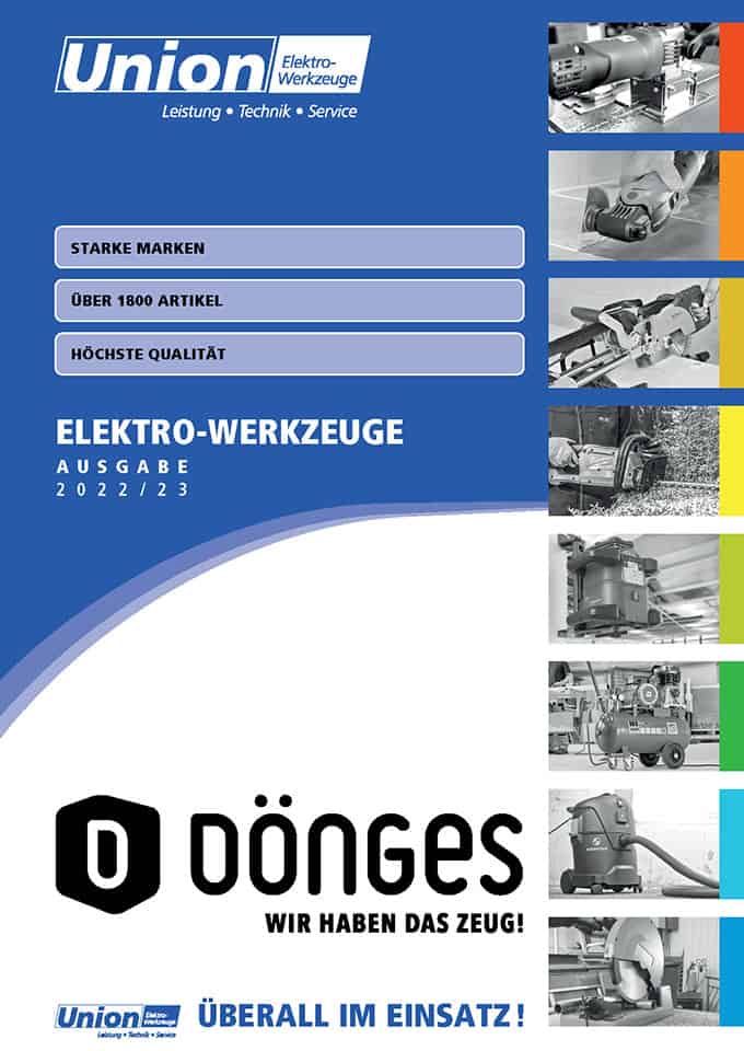 Dönges Elektrowerkzeug-Katalog 2022|2023