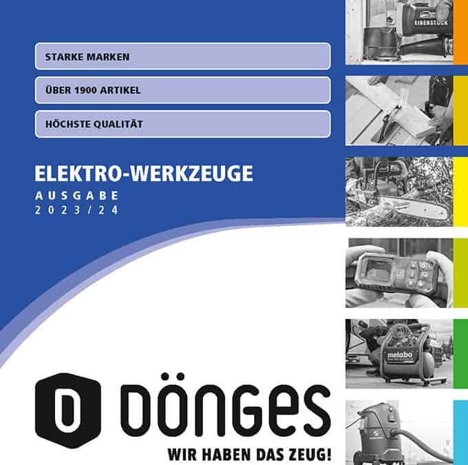 Dönges Elektrowerkzeug-Katalog 2023|2024