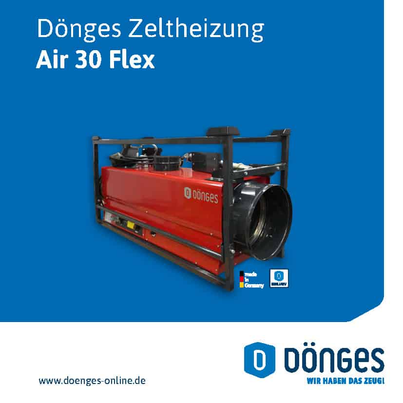 Dönges Zeltheizung Air 30 Flex